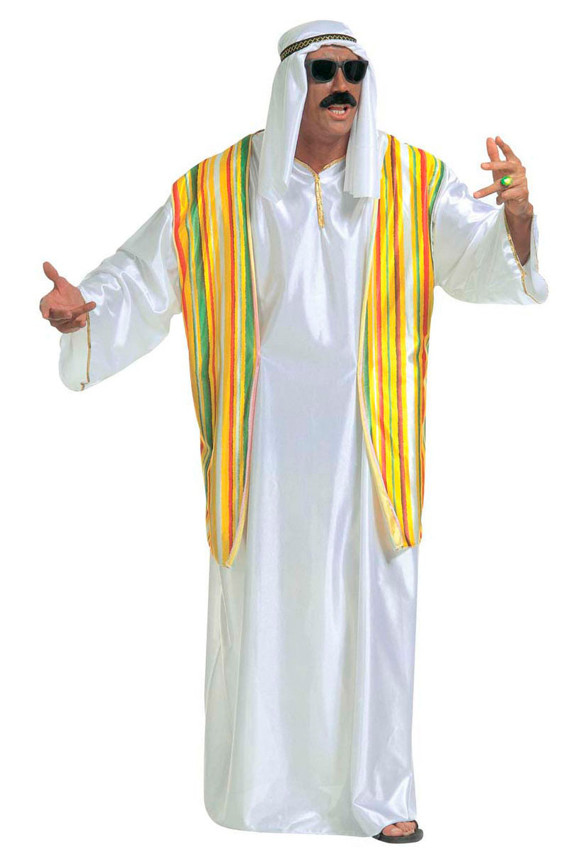 Déguisement Sheik Arabe, Roi du Désert Aux Feux de la Fête Paris