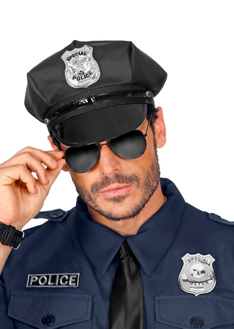 insigne de police, badge de police, Badge Special Police, Argent