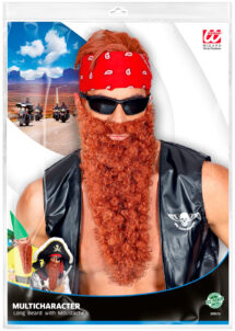 fausse barbe, fausses moustaches, postiche, barbe postiche, fausse barbe réaliste, fausse barbe de déguisement, barbe rousse