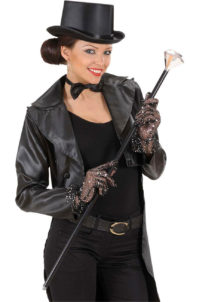 canne pommeau diamant déguisement, canne pommeau blanc déguisement, canne noire déguisement, canne pommeau déguisement, canne années 30, accessoire déguisement, accessoire cabaret, canne noire en plastique pas cher, canne pour déguisement