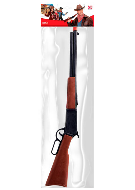 Carabine PVC 61 cm – Accessoire Western ou Chasseur, Carabine de Cowboy, 61 cm