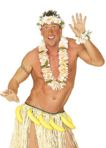 ceinture de bananes, accessoire hawaï déguisement, ceinture bananes déguisement, déguisement hawaï, Ceinture de Bananes