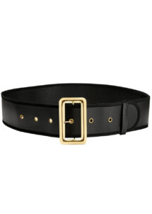 ceinture simili cuir, ceinture pirate, ceinture père Noël, Ceinture de Pirate et Père Noël, Simili et Boucle Dorée