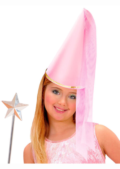 chapeau de fée pour enfant, chapeau de fée, Chapeau de Fée Rose, Enfant