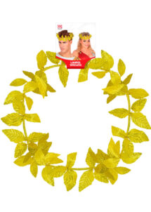 couronne de lauriers, couronne de lauriers romains, accessoire déguisement romains, accessoire déguisement jules césar, accessoire couronne de lauriers