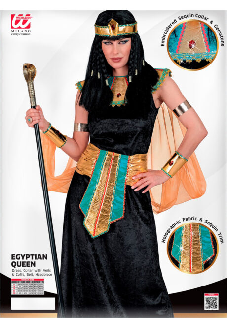déguisement de cléopatre, costume de cléopatre, déguisement égyptienne, Déguisement Cléopatre, Reine Egyptienne, Noir et Doré