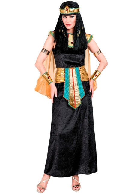 déguisement de cléopatre, costume de cléopatre, déguisement égyptienne, Déguisement Cléopatre, Reine Egyptienne, Noir et Doré