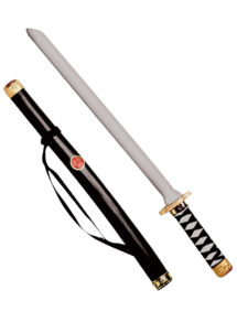 katana japonais, faux katana, arme en plastique, arme japonaise factice, faux katana, sabre japonais, arme de déguisement, sabre déguisement de ninja, faux sabre de ninja, faux katana de ninja japonais, Katana Japonais, 60 cm