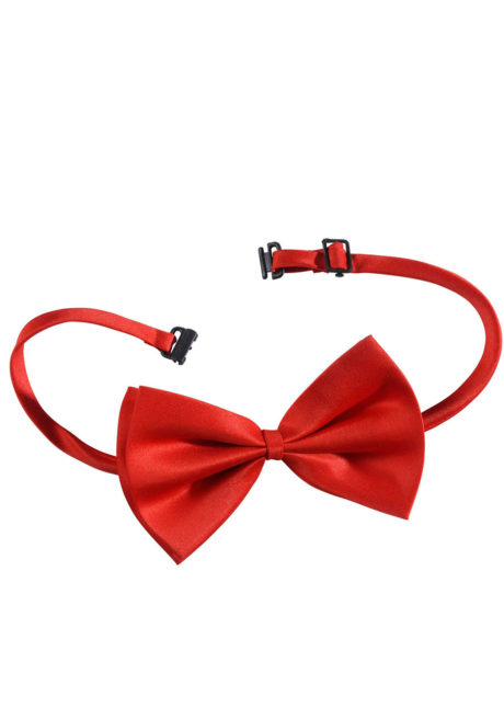 noeud papillon déguisement, accessoire déguisement, noeud pap déguisement, noeud papillon cérémonie, noeud papillon réglable, noeud papillon rouge, Noeud Papillon Réglable, Rouge