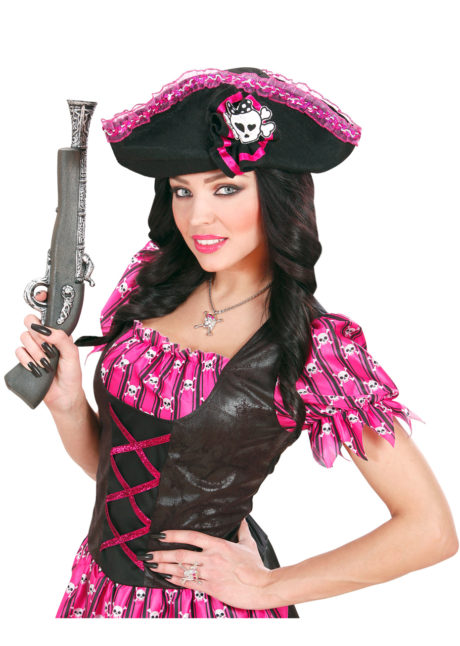 pistolet de pirate, revolver de pirate, armes de déguisement, faux pistolet ancien, Pistolet de Pirate, Effet Vieilli