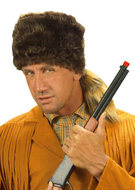 toque davy crockett, toque de trappeur, chapeau de trappeur, accessoire déguisement trappeur, Chapeau de Chasseur de l’Alaska, Davy Crockett