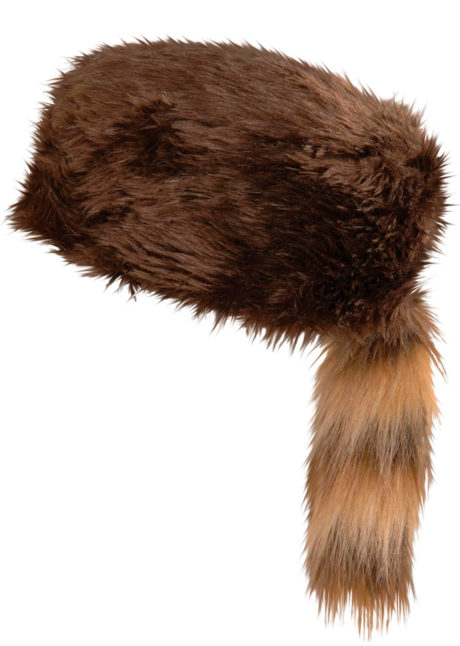 toque davy crockett, toque de trappeur, chapeau de trappeur, accessoire déguisement trappeur, Chapeau de Chasseur de l’Alaska, Davy Crockett