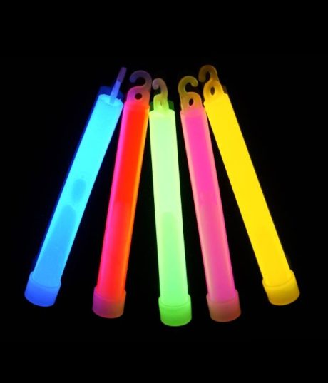 baton fluo, pendentif fluo, soirée fluo, accessoire fluo, Pendentif Bâton Fluo, avec Cordon