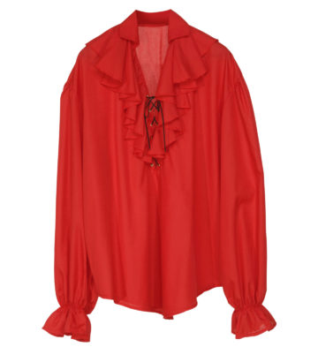 chemise médiévale déguisement, chemise pirate déguisement, chemise renaissance déguisement, accessoire déguisement moyen age, accessoire déguisement pirate, accessoire déguisement renaissance, accessoire déguisement homme, chemise médiévale homme Chemise Pirate et Renaissance, Rouge