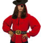 chemise médiévale déguisement, chemise pirate déguisement, chemise renaissance déguisement, accessoire déguisement moyen age, accessoire déguisement pirate, accessoire déguisement renaissance, accessoire déguisement homme, chemise médiévale homme Chemise Pirate et Renaissance, Rouge