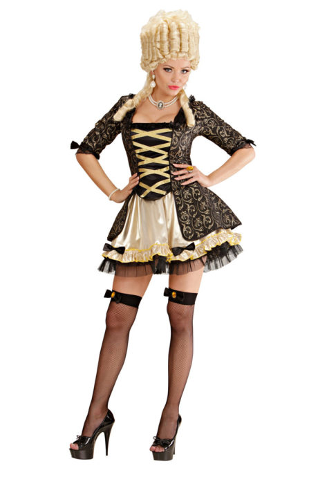 déguisement marquise baroque, déguisement de marquise baroque, déguisement de princesse, déguisement marquise, costume marquise femme, costume de marquise adulte, déguisement de marquise, Déguisement de Princesse, Marquise Baroque Noire