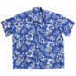 chemise hawaï homme, chemise hawaïenne homme, accessoire hawaï déguisement, soirée hawaï, accessoire déguisement soirée tropicale, colliers hawaïens, déguisement hawaïen homme Chemise Hawaïenne, Bleue