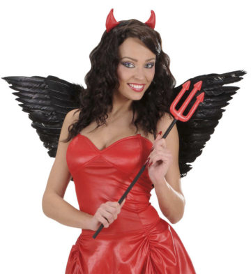 ailes de déguisement, ailes pour se déguiser, ailes d'anges noires, ailes d'ange noir, ailes en plumes, ailes noires, accessoire halloween, ailes de démon Ailes d’Ange en Plumes, Noires