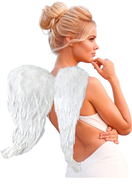 ailes de déguisement, ailes pour se déguiser, ailes d'anges, ailes d'ange, ailes en plumes, ailes blanches, Ailes d’Ange en Plumes Blanches