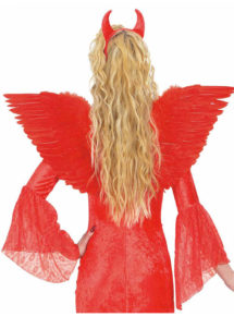 ailes plumes rouges, ailes diable, ailes démons