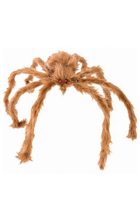 araignée géante, fausse araignée halloween, araignée géante fausse fourrure, araignée d'halloween, Araignée Géante, Fausse Fourrure, 80 cm