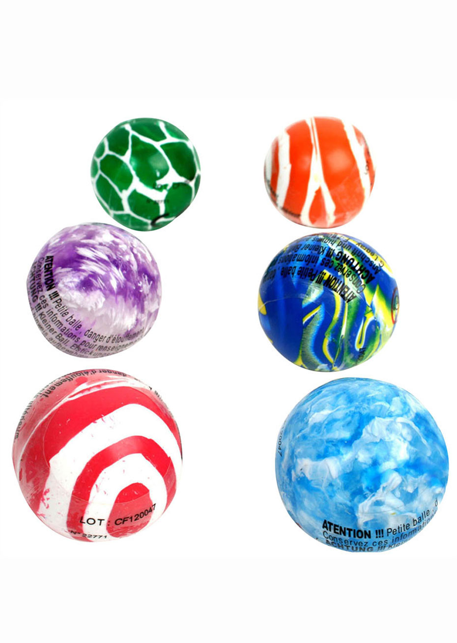 Lot De 8 Balles Rebondissantes Iridescentes - Diamètre 3 Cm - Pour Pochette Cadeau, Fête D'anniversaire, Jeux Enfants