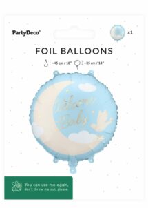 ballon babyshower garçon, ballon gender reveal garçon, ballon naissance