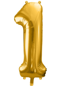 ballon chiffre, ballon alu chiffre, ballon chiffre 1 or