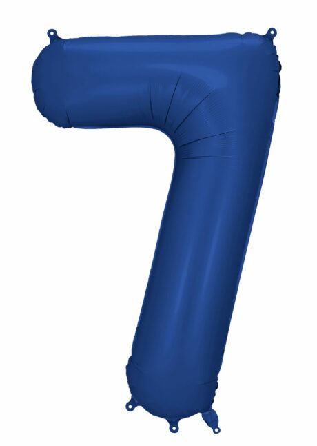 ballon chiffre 7, ballon chiffre 7 géant, ballon chiffre 7 anniversaire, ballon chiffre 7 bleu, Ballon Chiffre 7 Géant 86 cm