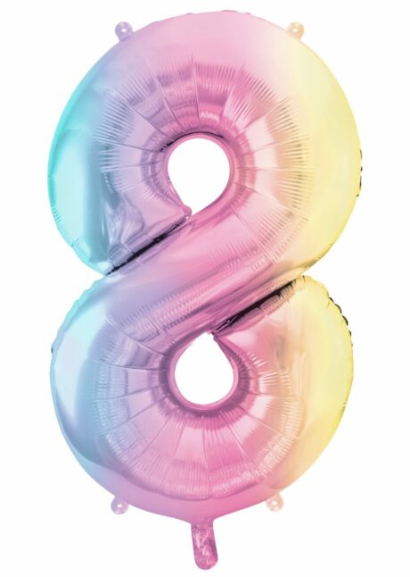 ballon chiffre 8, ballon chiffre 8 géant, ballon chiffre 8 anniversaire, ballon chiffre 8 pastel, Ballon Chiffre 8 Géant 86 cm