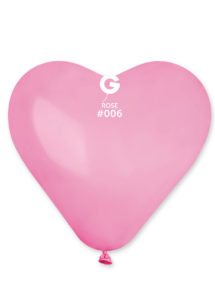 ballon coeur, ballon hélium, ballon baudruche, ballon latex, ballons coeurs, Ballon Coeur Rose, en Latex, X 1 ou X 50