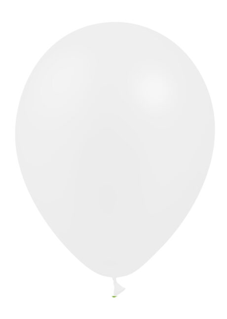 ballon hélium, ballon de baudruche, ballon en latex, ballons blancs, Ballons Blanc Pur Métal, en Latex