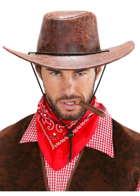 bandana cowboy, bandana de cowboy, foulard de cowboy, accessoires cowboys, soirée western, bandana rouge, Bandana de Cowboy, Rouge