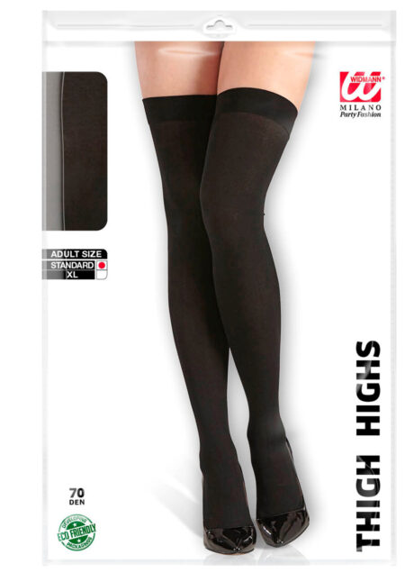 bas noirs, collants noirs, chaussettes noires montantes, Bas, Chaussettes Hautes, Opaque Noir