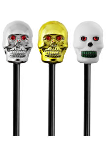 canne déguisement halloween, canne tête de mort déguisement, accessoires halloween, canne en plastique déguisement, canne pas cher déguisement