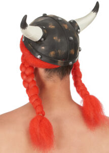 casque obelix, casque et perruque obelix, accessoire déguisement asterix et obelix, accessoire déguisement gaulois, romains et gaulois