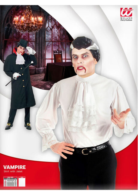 chemise à jabot déguisement, déguisement de marquis, déguisement vampire halloween, chemise vampire adulte, déguisement marquis adulte, Chemise de Marquis ou de Vampire