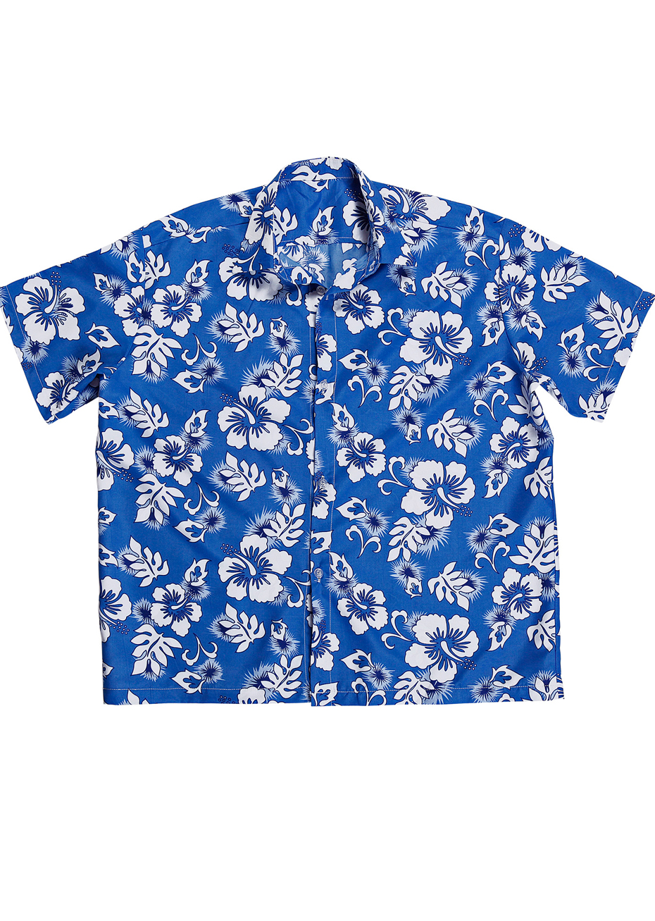 Chemise Hawaïenne Caribbean Joe – Homme Taille M – Bleu Floral – Occasion