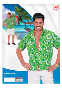 chemise hawaï homme, chemise hawaïenne homme, Hawaii, déguisement hawaïen homme