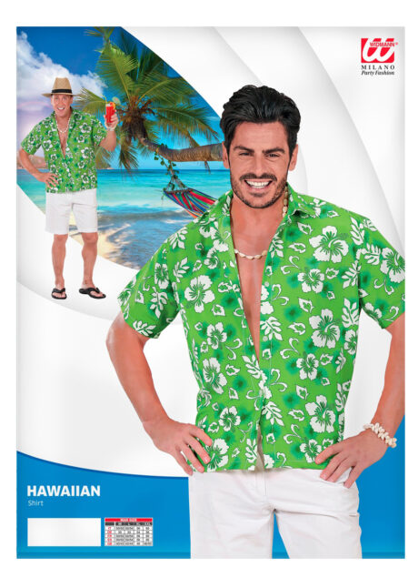 chemise hawaï homme, chemise hawaïenne homme, Hawaii, déguisement hawaïen homme, Chemise Hawaïenne, Verte