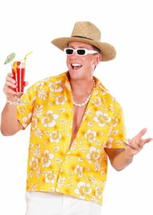 chemise hawaï homme, chemise hawaïenne homme, Hawaii, déguisement hawaïen homme