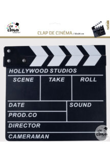 clap de cinéma, accessoire cinéma