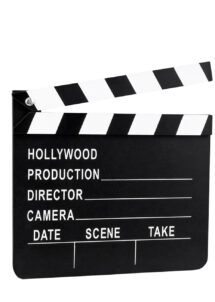 clap de cinéma, accessoire cinéma