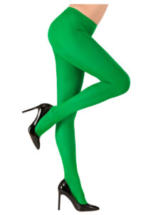 collants verts, collant opaque, collant uni, collant déguisement, accessoire déguisement, collant vert,, Collant Opaque, Vert