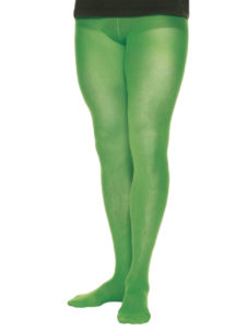 collants verts, collant opaque, collant uni, collant déguisement, accessoire déguisement, collant vert,, Collant Opaque, Vert, pour Homme