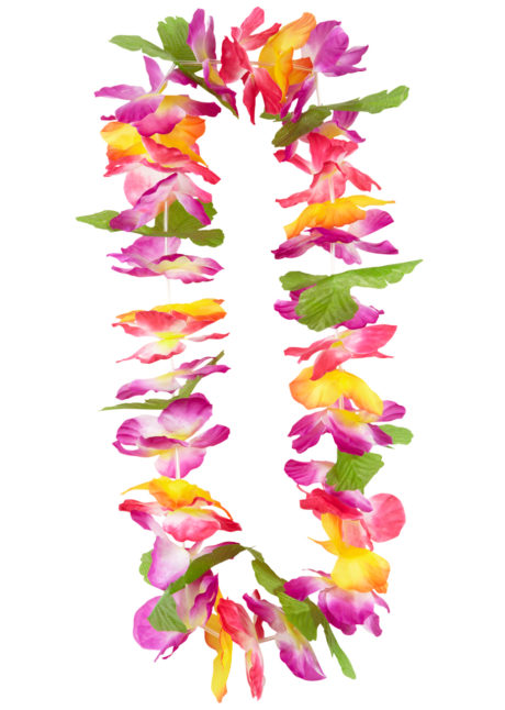 collier hawaïen, collier hawaï, collier de fleurs hawaïen, collier de fleurs hawaï, collier de fleurs hawaïen pas cher, Collier de Fleurs Hawaïen, Multicolore