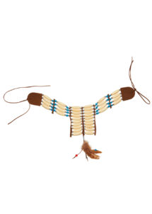 collier indien perles, accessoires d'indien, collier de déguisement, accessoires indienne pas cher, bijoux indiens, faux bijoux pour indiens, collier indien déguisement, collier déguisement d'indien