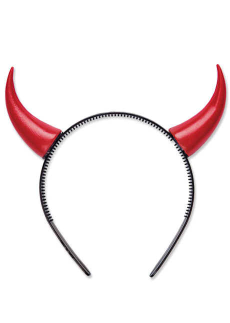 cornes de diable, accessoire déguisement halloween, accessoire diable déguisement, cornes de diables halloween, Cornes de Diable, Rouges