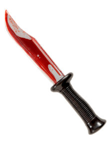 couteau Scream avec faux sang, couteau Ghost Face, couteau scream Halloween