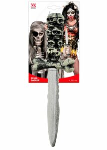 couteau os, couteau halloween, couteau tete de mort, couteau primitif
